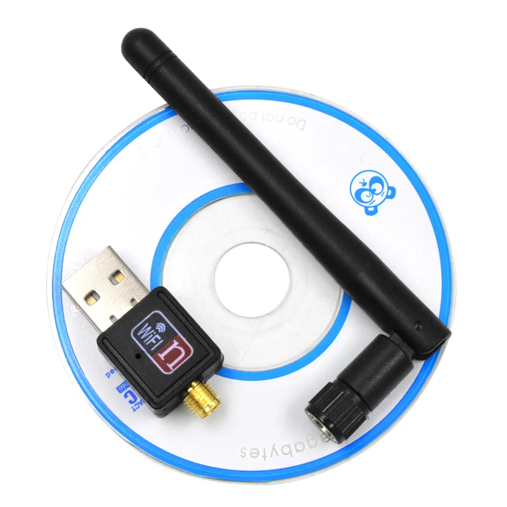 Besegad 150 Мбит/с USB Wifi адаптер мини беспроводная Lan Карта 802.11b/g/n MT7601 Wlan PC Wi Fi Wi-Fi ключ Wifi приемник антенна