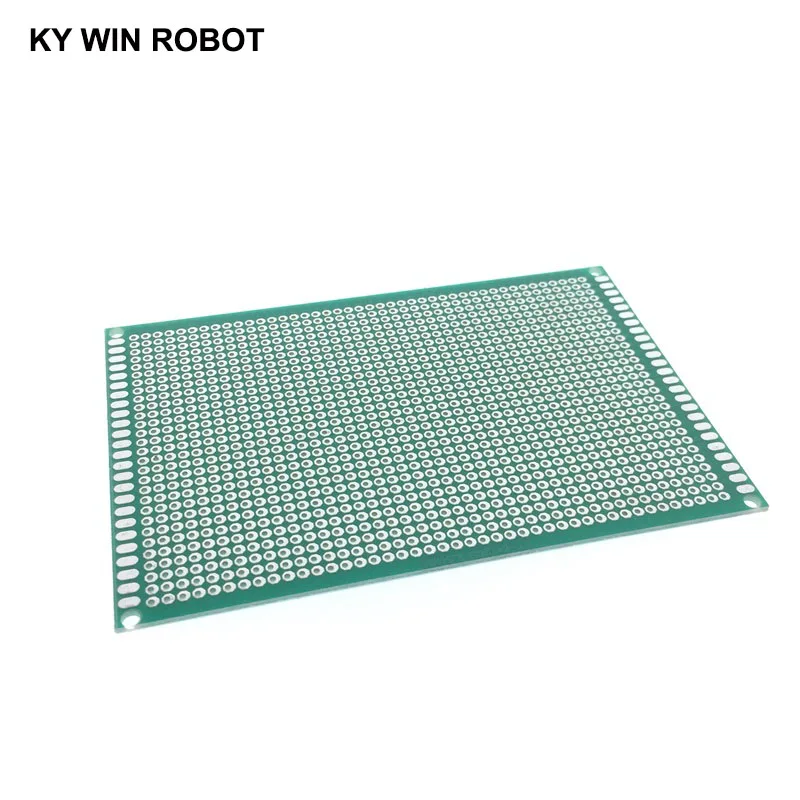 1pcs 8x12cm 80x120mm 단일 측면 프로토 타입 PCB Arduino 용 범용 인쇄 회로 기판 Protoboard