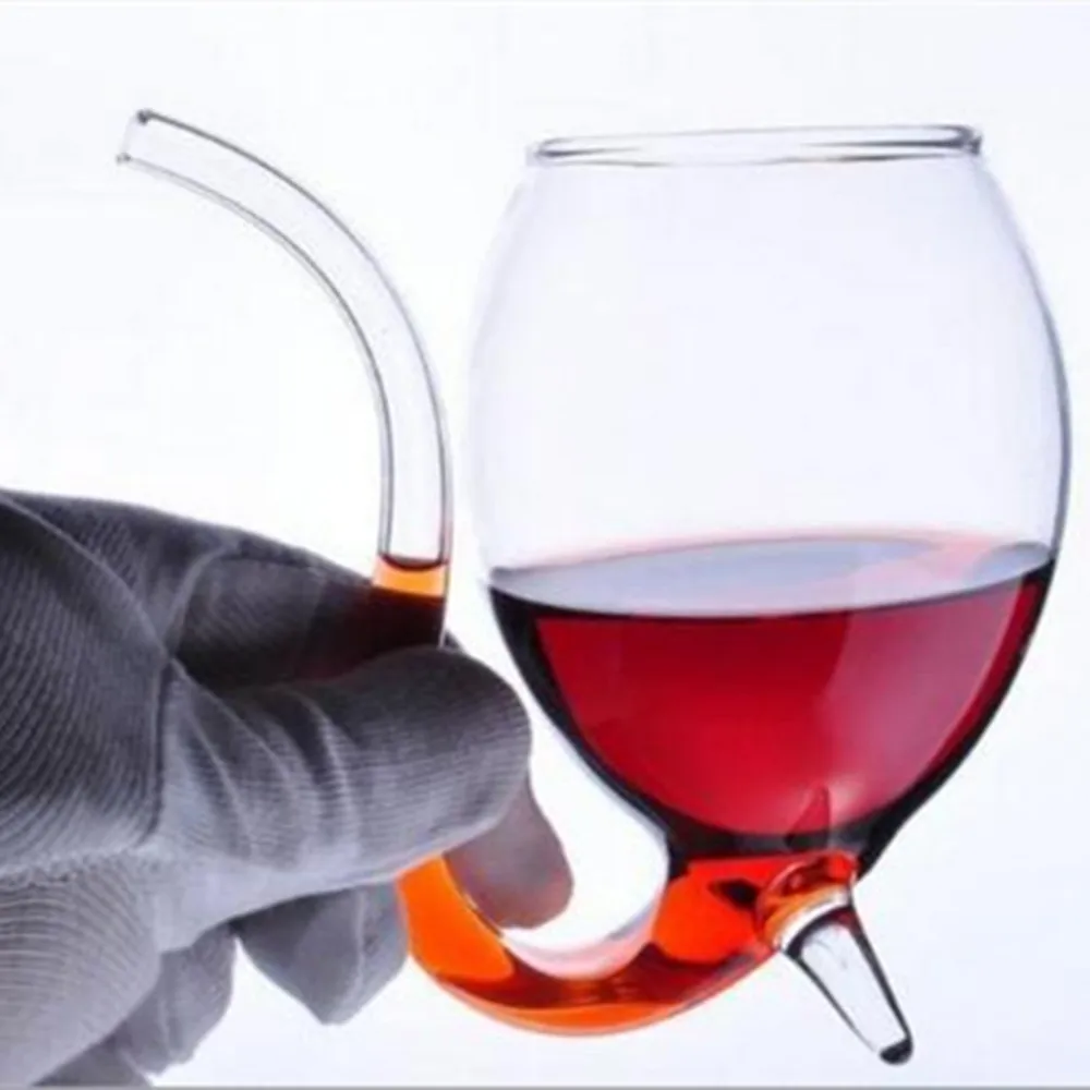 Creative Goblet Glass Mug with Straw for Cold Drink Home Use and Party Night Bar Drinking Wine Glass Juice Glass Squirrel Cup