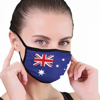 

Mouth Mask Face Dustproof Mouth Mask 1PC Flag Anti Haze Dust Washable Reusable Anti-bacterial Masks Mouth Care