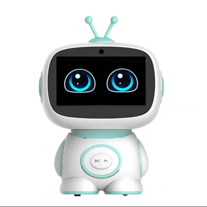 

Intelligent Mobile Robot Voice Dialogue Accompany Early Education Machine Children High Tech Learning Machine Boys And Girls Toy