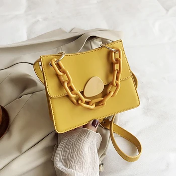 

Solid Color Leather Small Crossbody Bags For Women 2020 Summer Messenger Shoulder Bag Female Travel Phone Purses and Handbags