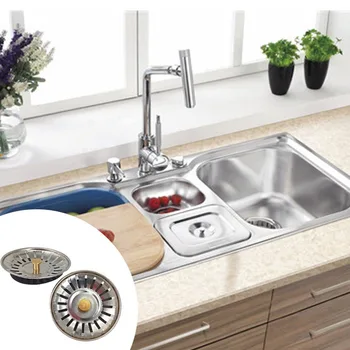 

8cm Stainless Steel Pool Filter Sink Drainer Kitchen Water Drain Floor Drainning Filter Bathroom Hair Catcher Cleaning Tools
