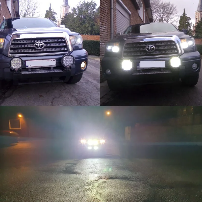 VISORAK 9 дюймов внедорожный светодиодный рабочий светильник бар 4WD 4x4 ATV SUV для авто
