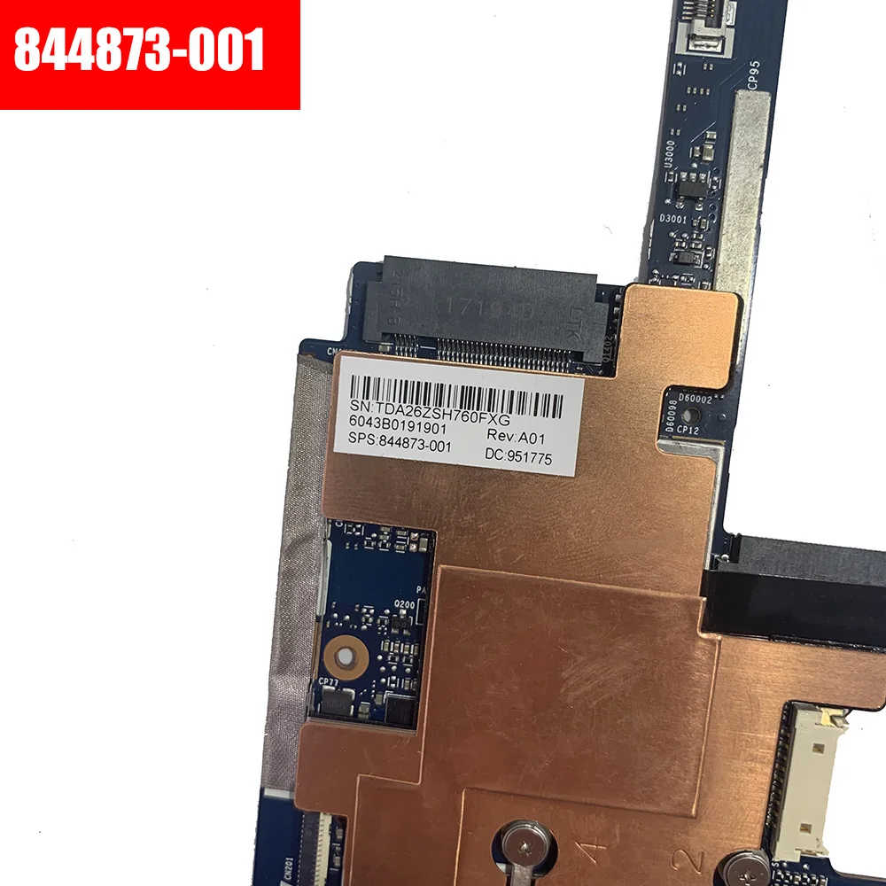 US $132.99 845486601 844873001 Motherboard for HP Elite X2 1012 G1 CPU System Board 100 Good Work