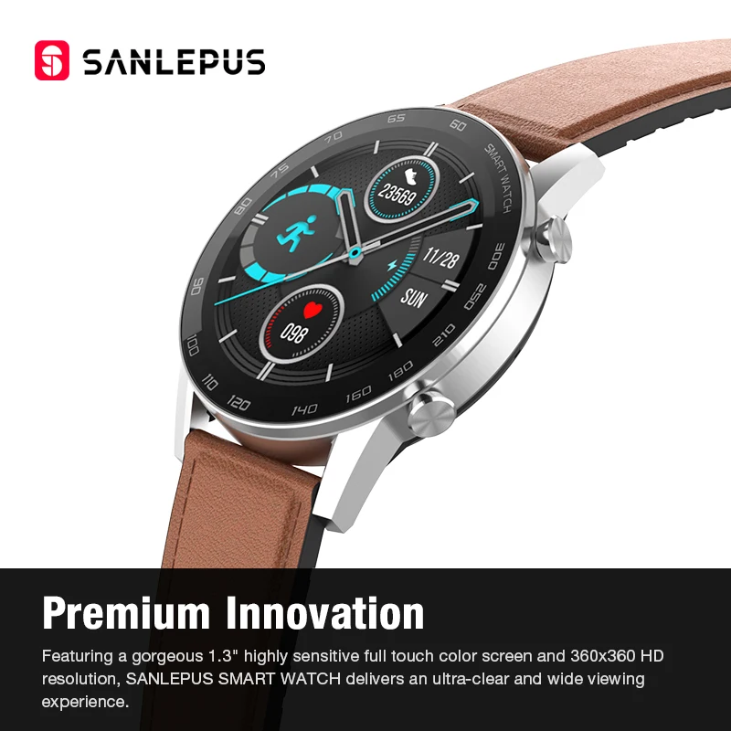 2021 SANLEPUS ЭКГ Смарт часы вызовов через Bluetooth, умные часы для мужчин Спорт на открытом воздухе фитнес-браслет часы для Android Apple, Xiaomi, Huawei 6