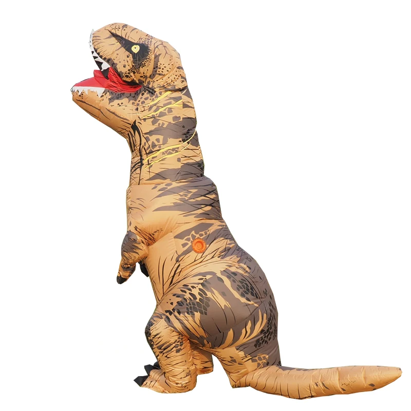 Надувные костюмы динозавра T REX для женщин Blowup T-Rex динозавр Хэллоуин надувной