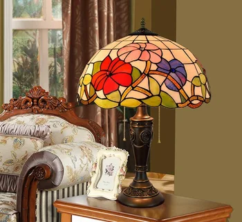 

2020 Top Fashion Lampe Led Abajur 40cm Otifani Color Glass Living Room Dining Bedroom Bedside Table Lamp Festive Zipper Light