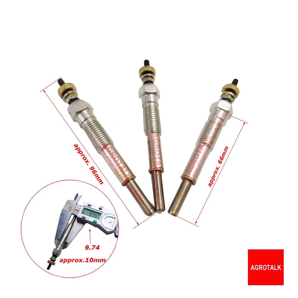 Свечение 12 В для Yangdong Y380T Y385T или Y480 и Y485T номер детали: Y480G 12200|plug glow|plug tplug set |