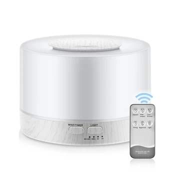 

Home Cylindrical Romote Control Scented Oil Diffuser Vaporizer Humidifier with 7 LED Color Light US/UK/EU/AU/JP Plug