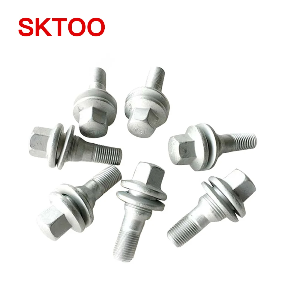 M12 x 1,25 для peugeot 1007 206 207 307 308 406 407 607 Citroen C5 C4L колесных болтов винтов шины винт для шин плоское сиденье