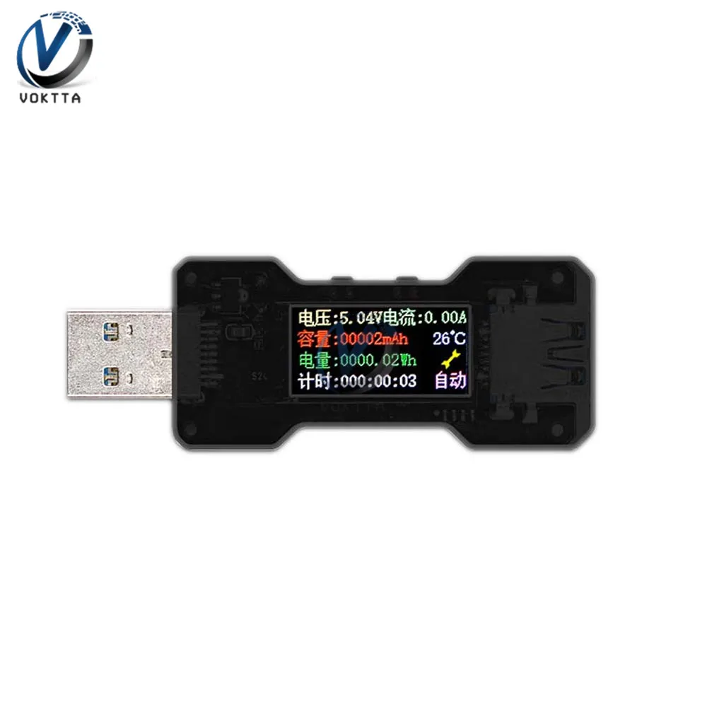 

FNB18 USB Voltmeter Ammeter Detector Teater USB 3.0 Battery Capacitance Tester Watt Power Monitor USB Doctor Tester