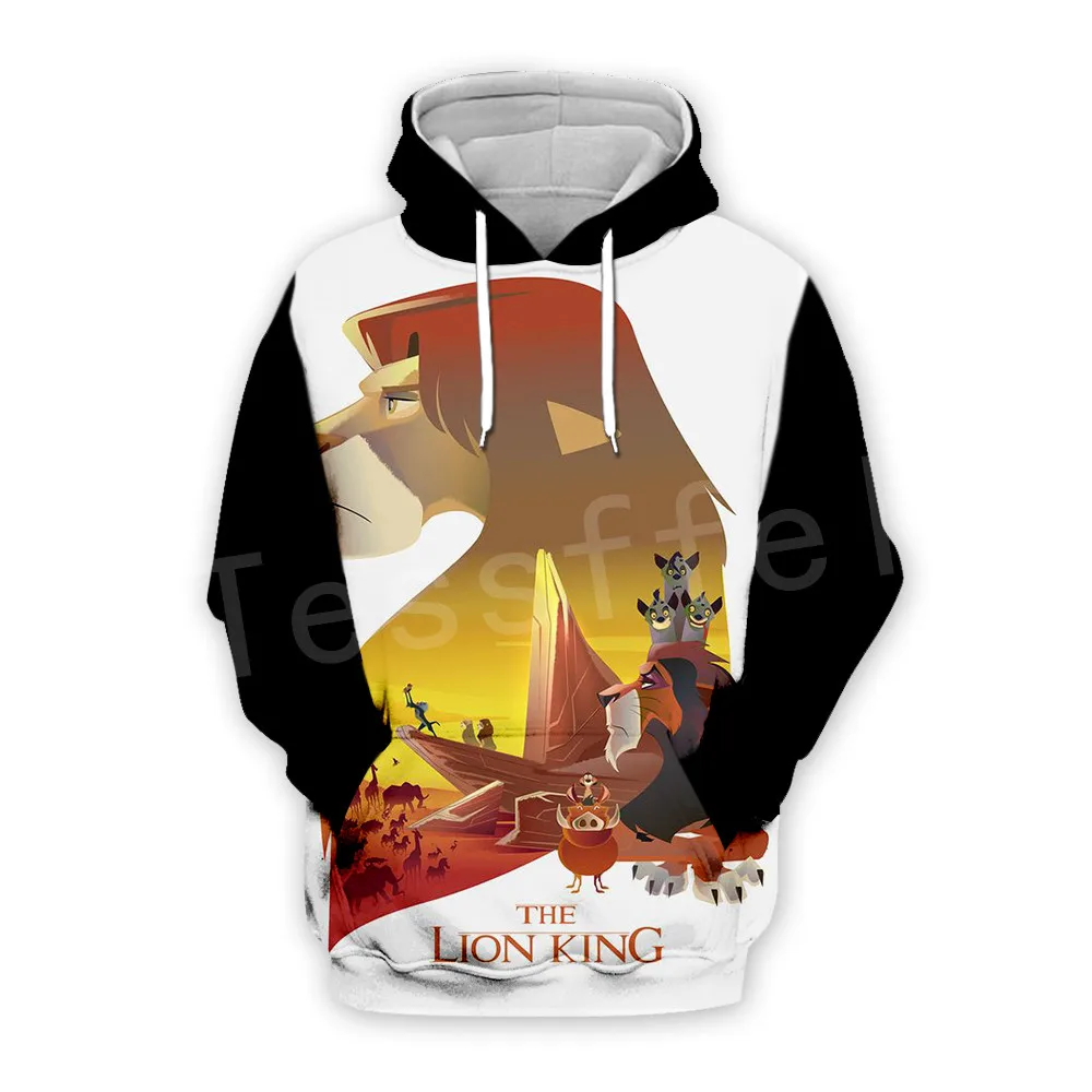

Tessffel Drop Shipping Hot Anime Cartoon patterns Lion King Tracksuit Mens Womens 3Dprint Sweatshirts/Hoodies/Zipper/jacket S-9