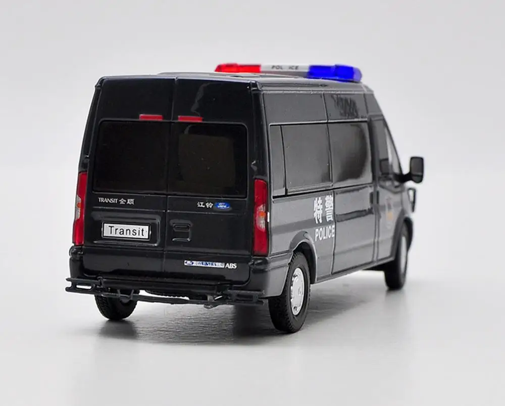 1/64 GCD Ford Transit Van S.W.A.T модель автомобиля под давлением коллекционная игрушка