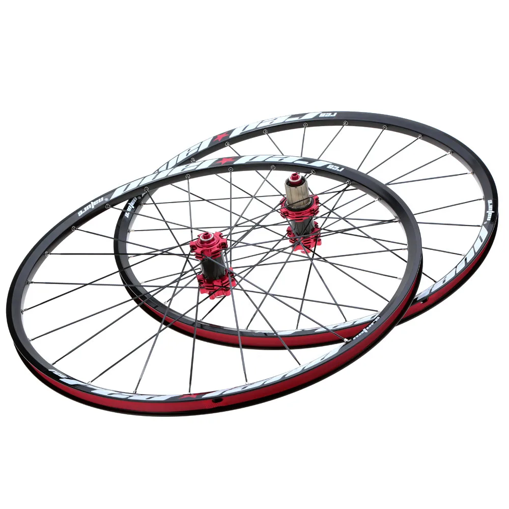 2" 24 H дисковый тормоз колеса для велосипеда MTB Горный шоссейный велосипед колеса для велосипеда ступицы обода передние задние колеса для велосипеда диски