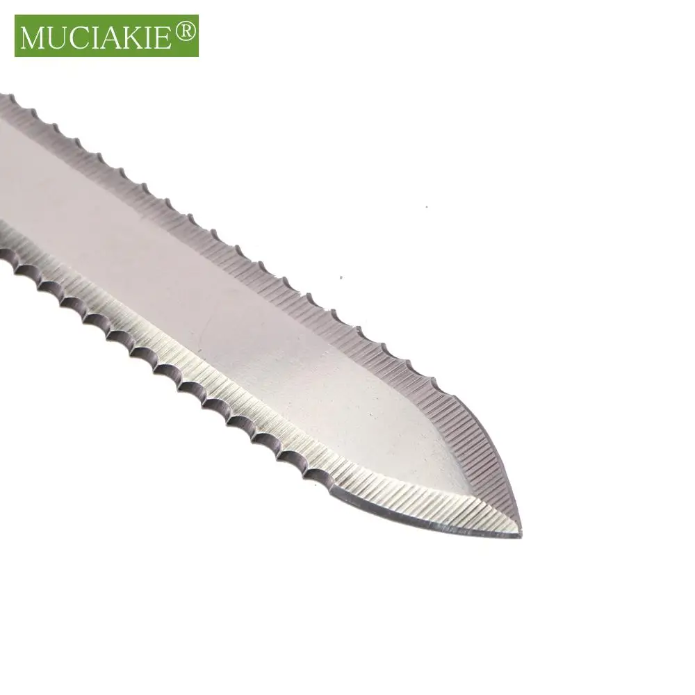 Honey Cutting Knife with Wooden Handle Stainless Steel Blade Beekeeping Tool Flat Mouth Single And Double Tooth Edges To Choose beekeeping tools,beekeeping accessories,beekeeping knife