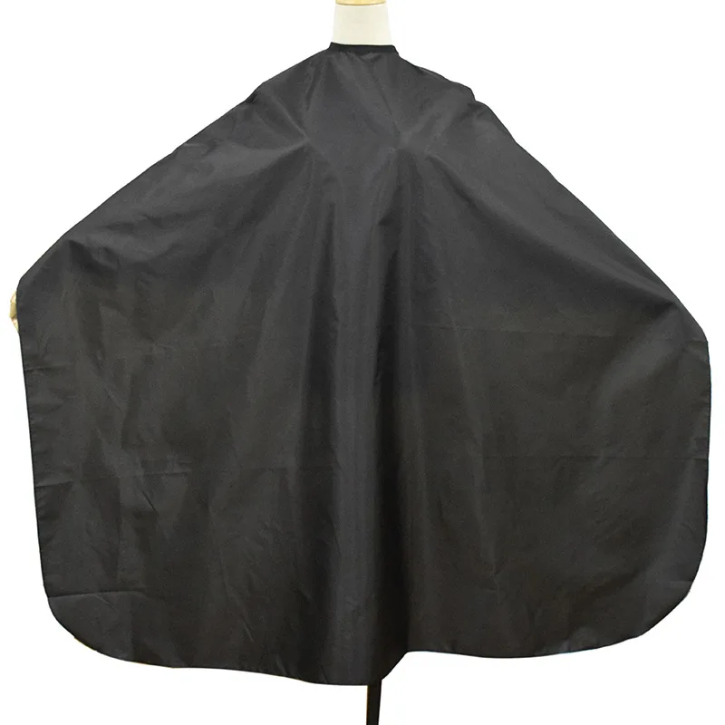 Button collar Black Haircut Cloth Hairdressing Anti-Static Salon Gown Hairdresser Apron Haircut Capes Barber Supplies 4