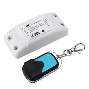 

AC 90-250V 10A WiFi Remote Control Switch Andorid/ios Operating System IFTTT With RF Wireless Transmitter