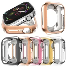 Защитный чехол из мягкого силикона для Apple Watch 40 мм 44 мм iWatch серии 1 2 3 4 42 мм 38 мм