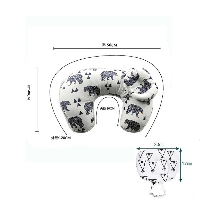 Подушки для новорожденных, для кормления, для беременных, для грудного вскармливания, подушка для грудного вскармливания, u-образная детская хлопковая Подушка для кормления, для ухода за ребенком