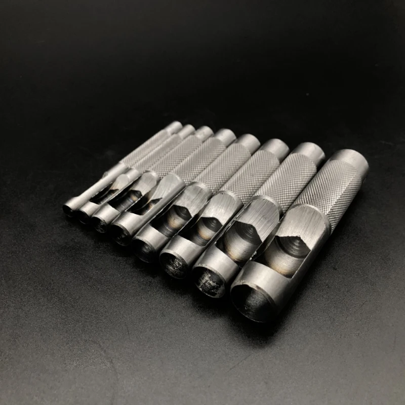 Leather hole punch Leather puncher Punching leather hole punch round steel 1mm-30mm