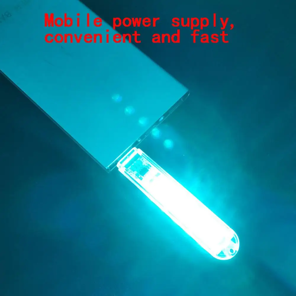 5V RGB мини USB светодиодный лампа для чтения книг, ночной Светильник Красочные Портативный сигнала Предупреждение светильник для ПК ноутбук компьютер мобильный Мощность