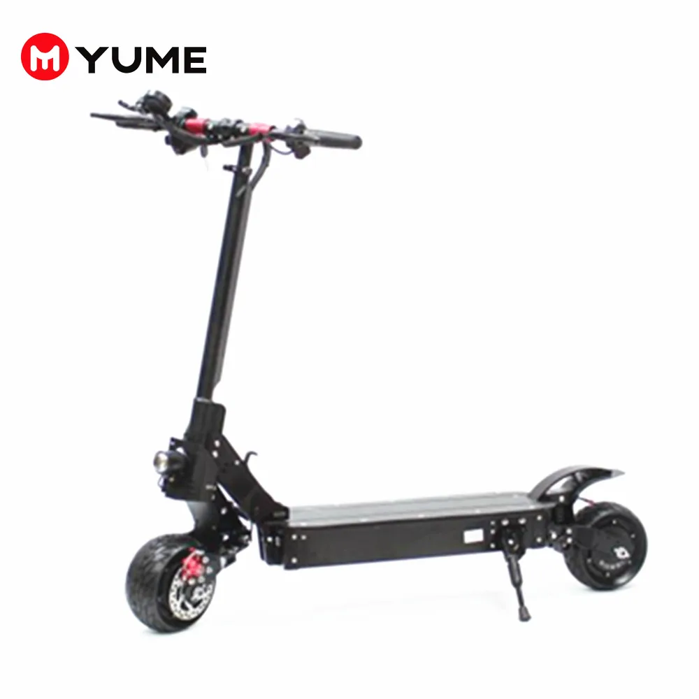 Yume G8 8 Powerful Dual Motor 00w Pneumatic Wide Tires Up To 40mile 30mph Foldable Electric Scooter For Adults Electric Scooters Aliexpress