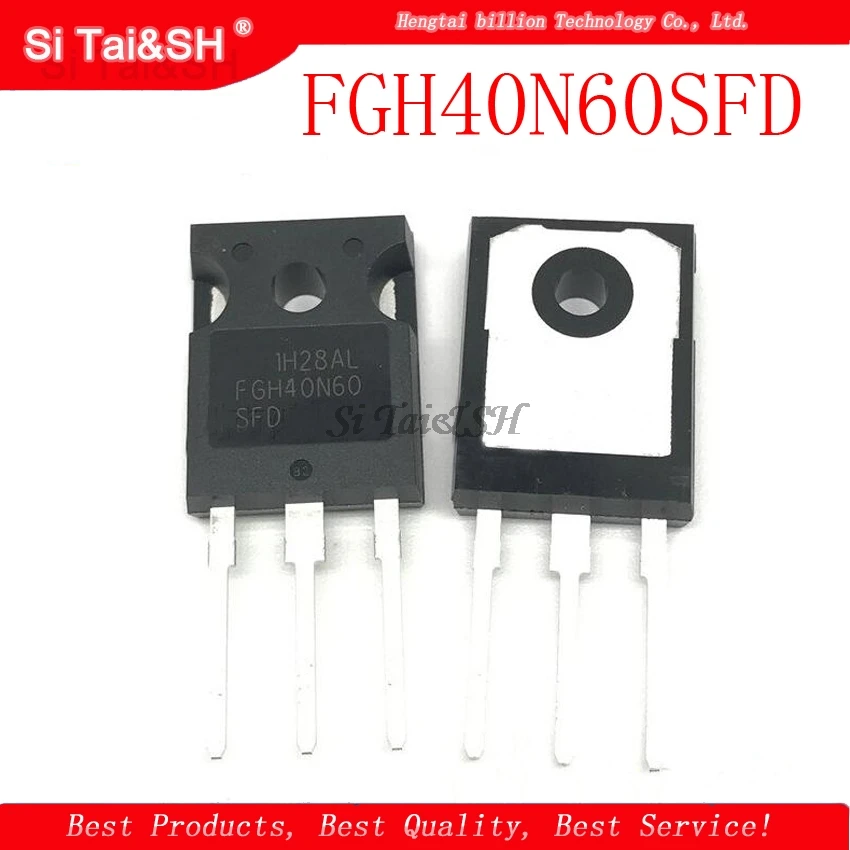 5pcs/lot FGH40N60SFD FGH40N60 40N60 TO-247 variable tube IGBT welder new original | Электронные компоненты и