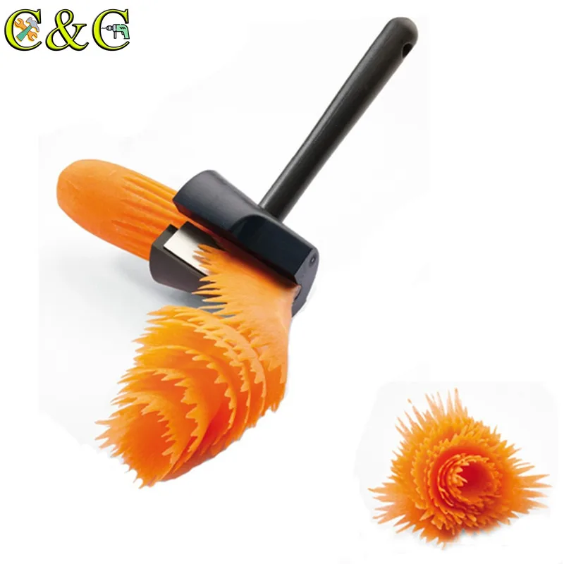 

1Pcs Vegetable Cutter Plastic Spiral Slicers Peeler Fruits Device Kitchen Gadget Accessories Cooking Tool Kitchen Fruit Tool