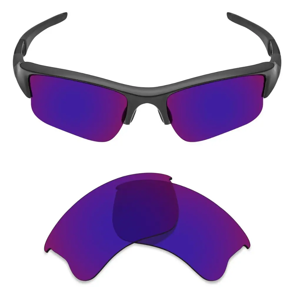 Mry Lenti di Ricambio (Solo) per Oakley Flak Jacket Xlj Occhiali da Sole  Blu Orchidea|Eyewear Accessories| - AliExpress