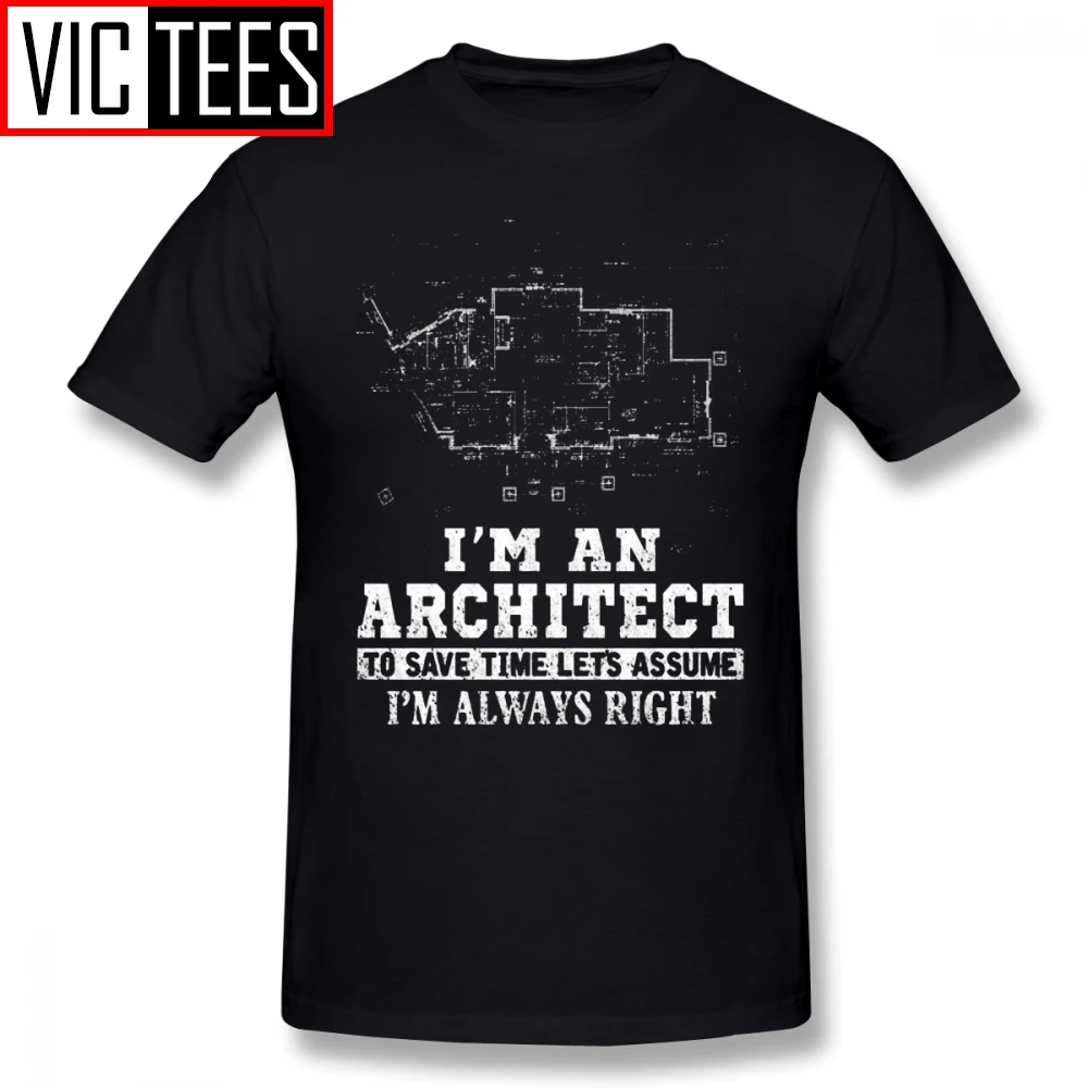 

Mens Architect T Shirts Architect I M An Architect To Save Time T-Shirt Awesome Printed Tee Shirt 100% Cotton Man Tshirt