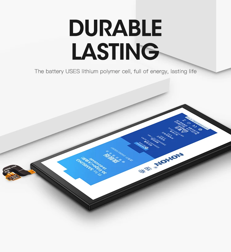 NOHON батарея для samsung Galaxy S7 S6 edge S8 G950F G935F G930F G925F G920F оригинальная аккумулятор сменная батарея для мобильного телефона+ Инструменты