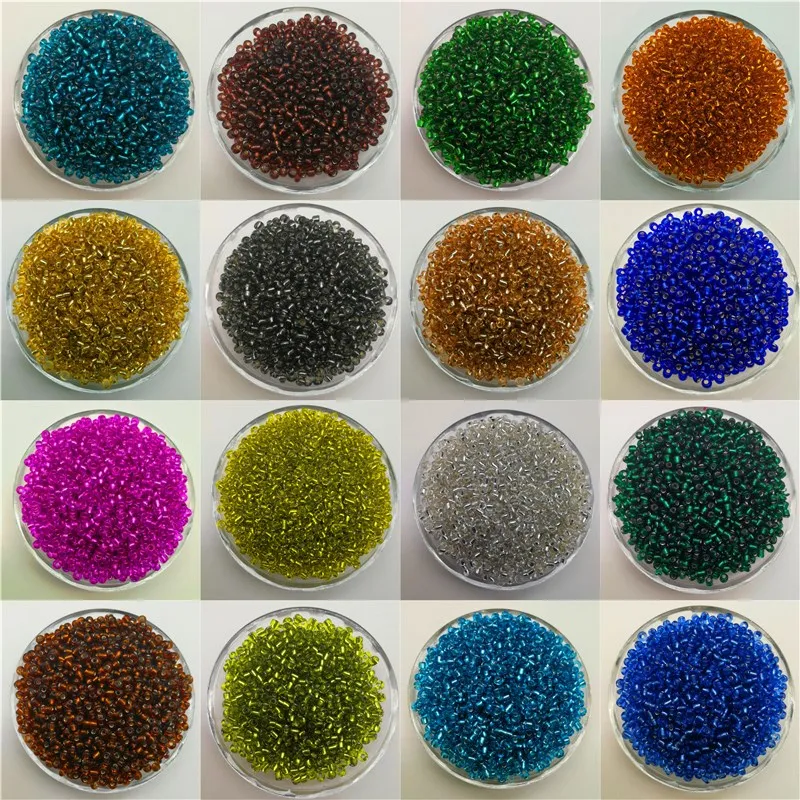 

2mm Round Czech Glass Seed Loose Spacer Beads Jewelry Making DIY Wholesale lots bulk