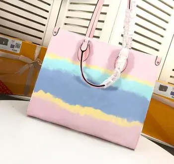 

Hot Sale Large Shopping Bag Handbag Fashion Design New Style Lady Bag Leather Handle Shoulder Bag