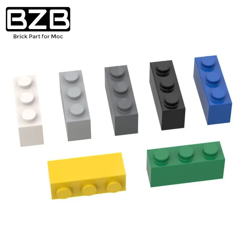 

10pcs BZB MOC 3622 1x3 Brick Creative Building Block Model Kids DIY Educational Accessories Assemble Parts Kid Gift Toy Bricks