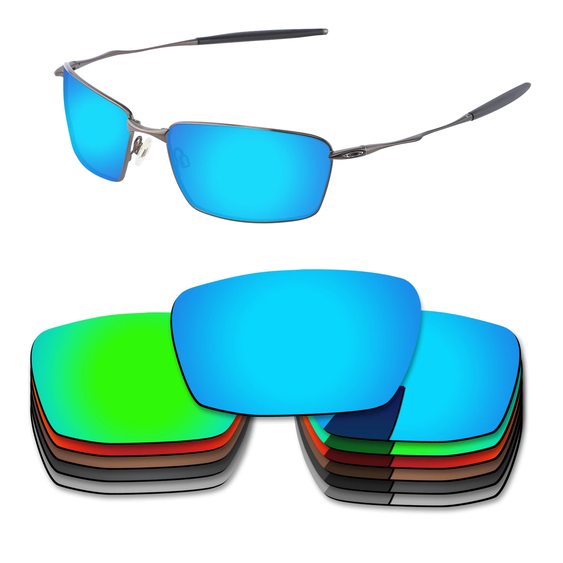 Oakley Square Whisker Replacement Lenses | Oakley Sunglasses Whisker - Replacement -