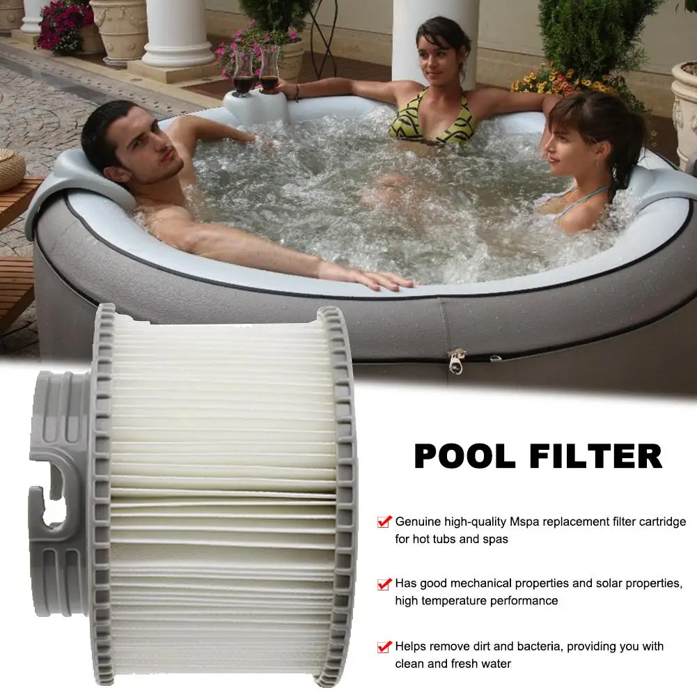 

Swimming Pool Filter Cartridges Pump Strainer for All Models Hot Tub Spas Pool Filter Replacement for MSPA Cleaner Accessories