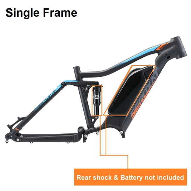Aluminum Alloy Hybrid Bike Frame