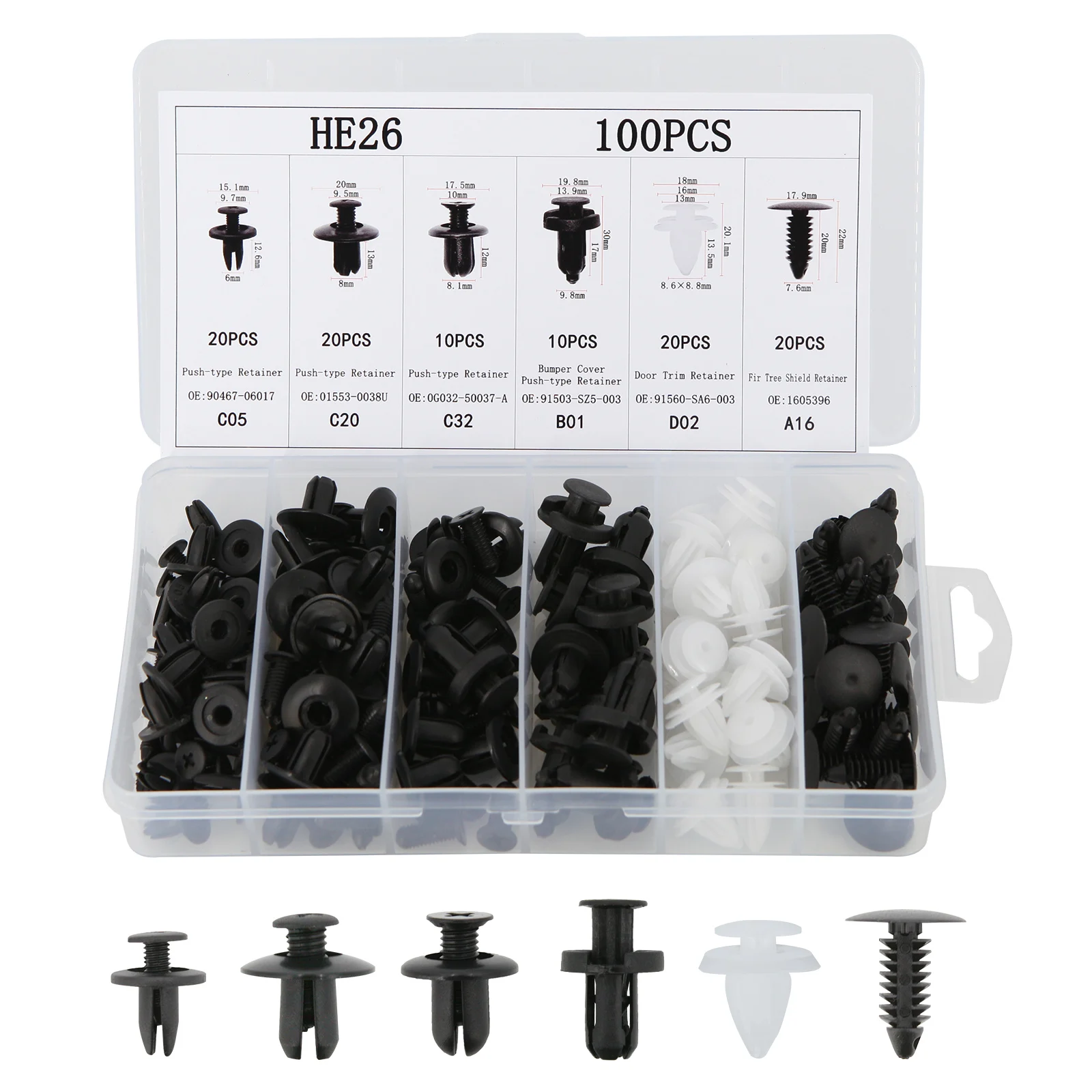 100pcs Box
