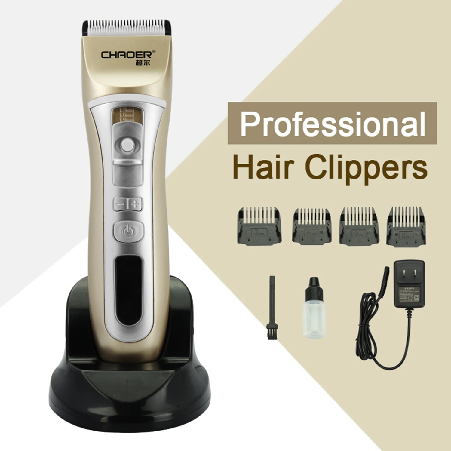 

Professional USB Pet Dog Hair Trimmer Animal Grooming Clippers Low-noise Cat Cutter Machine Shaver Electric Scissor Clipper home