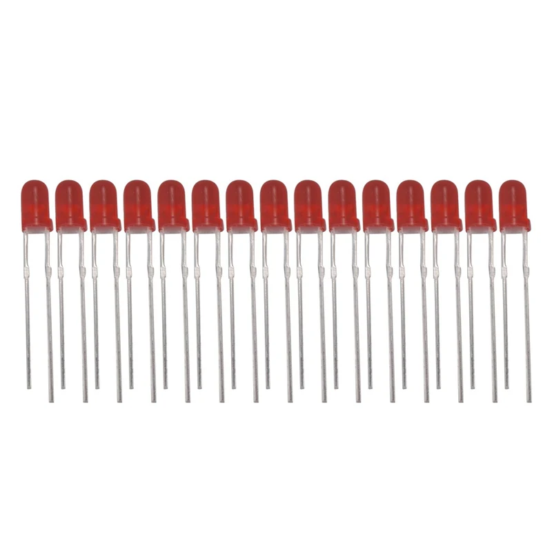

Promotion! 15 x LED Red 3mm 2 Pin Round Light Emitting Diode Lamp