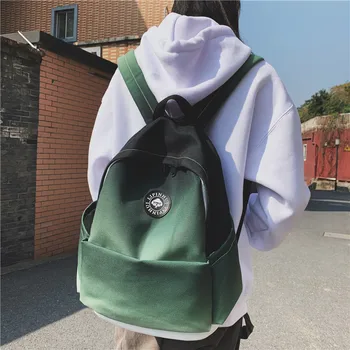 

Large Capacity Women Backpack New Fashion Anti-theft Ladies Backpacks Small Label Velvet Portable School Bag Outdoor Travel Bags