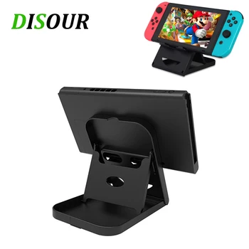 

ABS Adjustable Foldable Compact Bracket Play stand Stand Holder Dock For Nintendo Switch Console Controller For All Smart Phone
