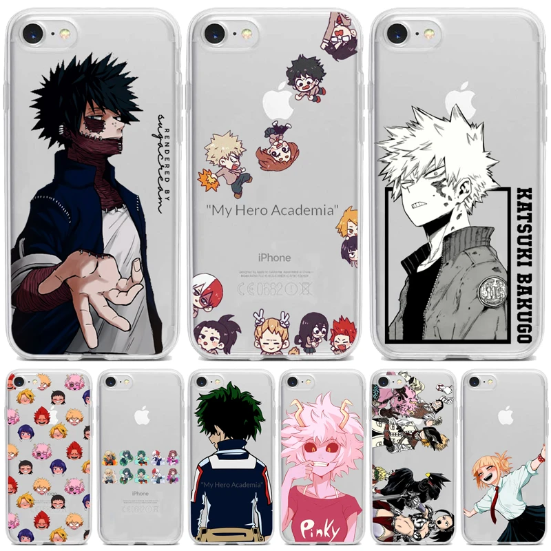 Чехол для телефона с аниме My Hero academic deku bakugou Boku no iphone 11 Pro 8 7 6 Plus X XS MAX 5 XR SE2020|Бамперы|