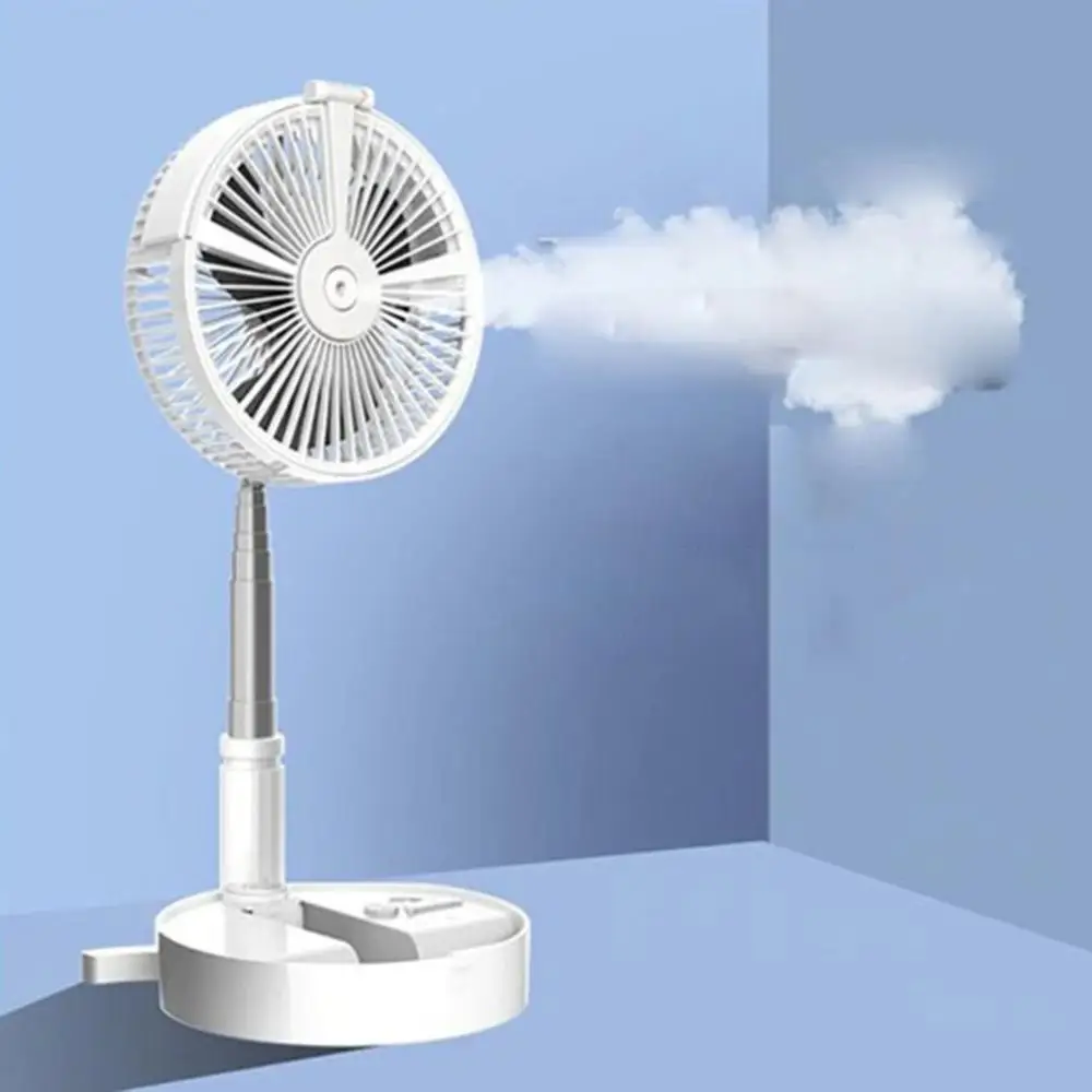 6 Jenis Listrik Folding Telescopic Floor Fan Meja Air Conditioner Humidifier Portable Musim Panas Air Cooler Untuk Rumah Perjalanan Kipas Aliexpress