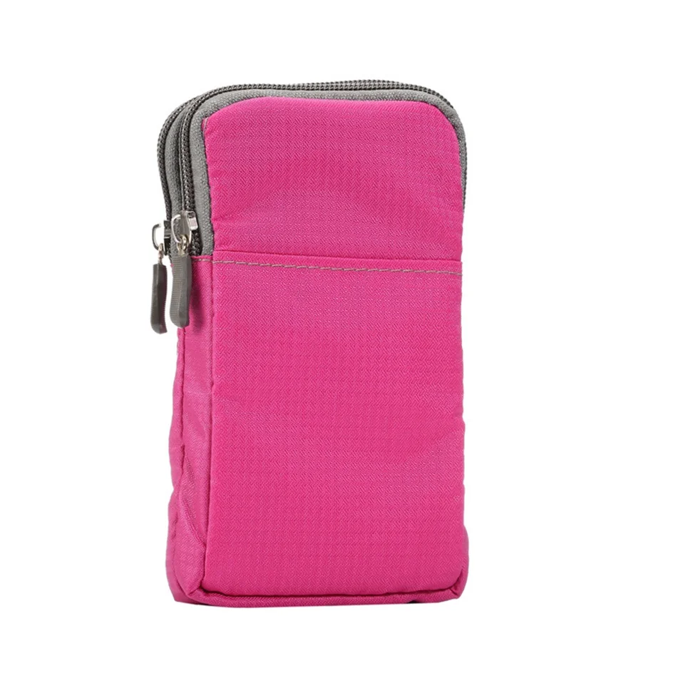 Маленькая сумка на плечо для сотового телефона с ремнем универсальная сумка-мессенджер через плечо поясная сумка чехол для сотового телефона Зажим для ремня чехол-кошелек