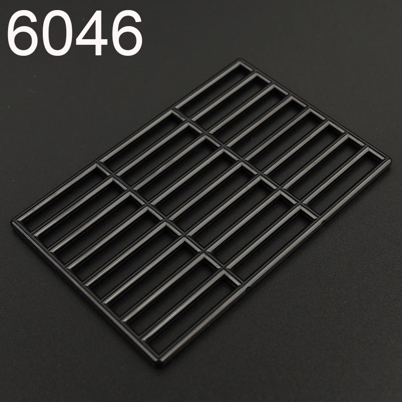 Высокотехнологичные строительные блоки 6046 MOC детали 9x13 бар сетчатая полка сделай