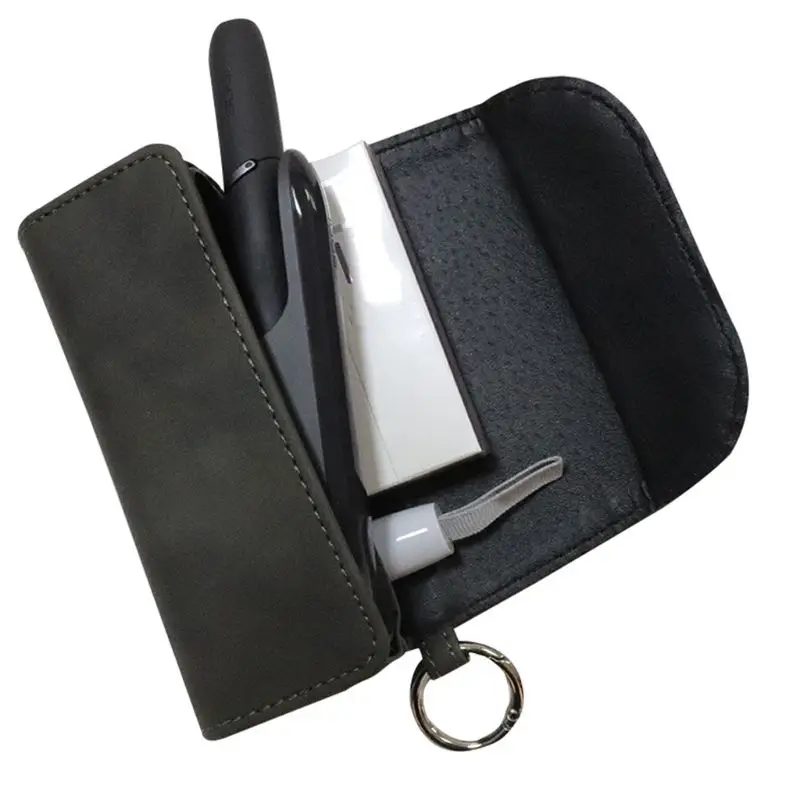 

Retro Flip PU Leather Protective Cover Mini Portable Carrying Case Pouch Bag Holder Wallet for IQOS 3.0 Accessories