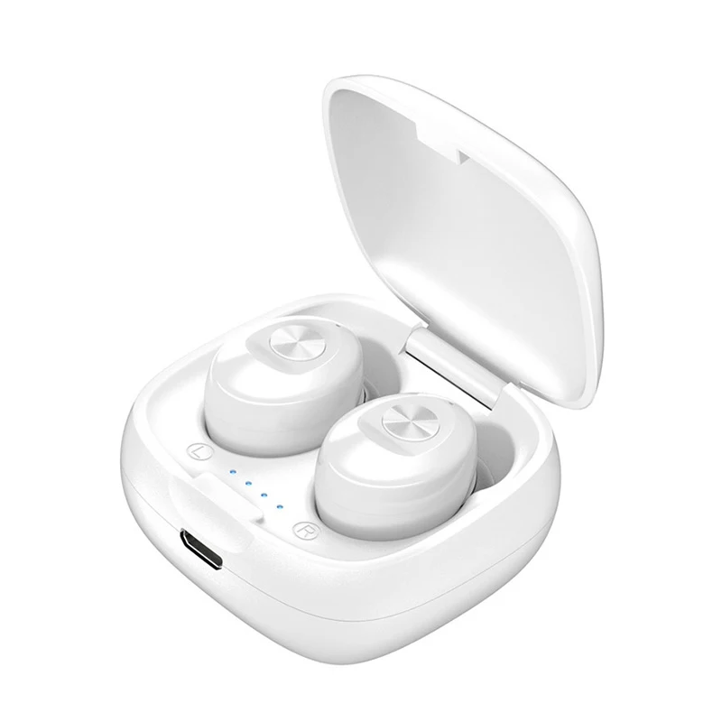 A Портативный Bluetooth 5,0 Беспроводной наушники стерео наушники-вкладыши наушники спортивные наушники XG-12 IPX5 Водонепроницаемый мини-гарнитура Bluetooth с зарядный чехол - Цвет: A