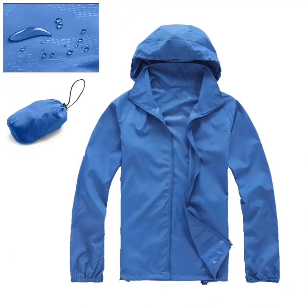 

Unisex Windproof Waterproof Jacket Bicycle Running Outdoor Sports Rain Coat